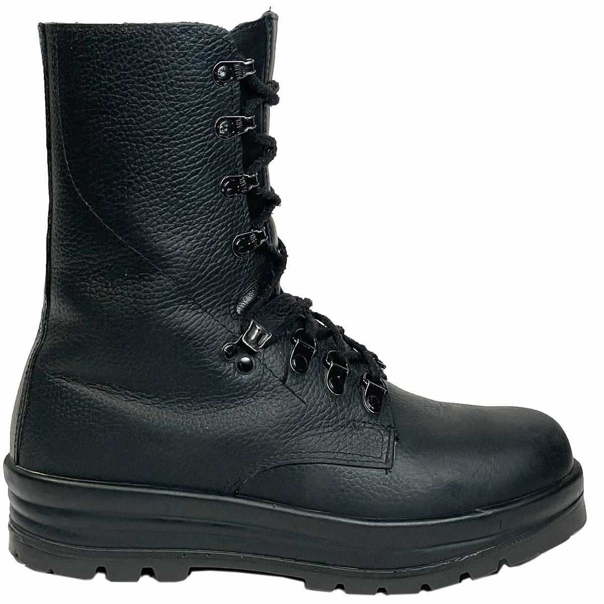 DISTRESSED Swiss Army KS90 Leather Combat Boots — Goarmy