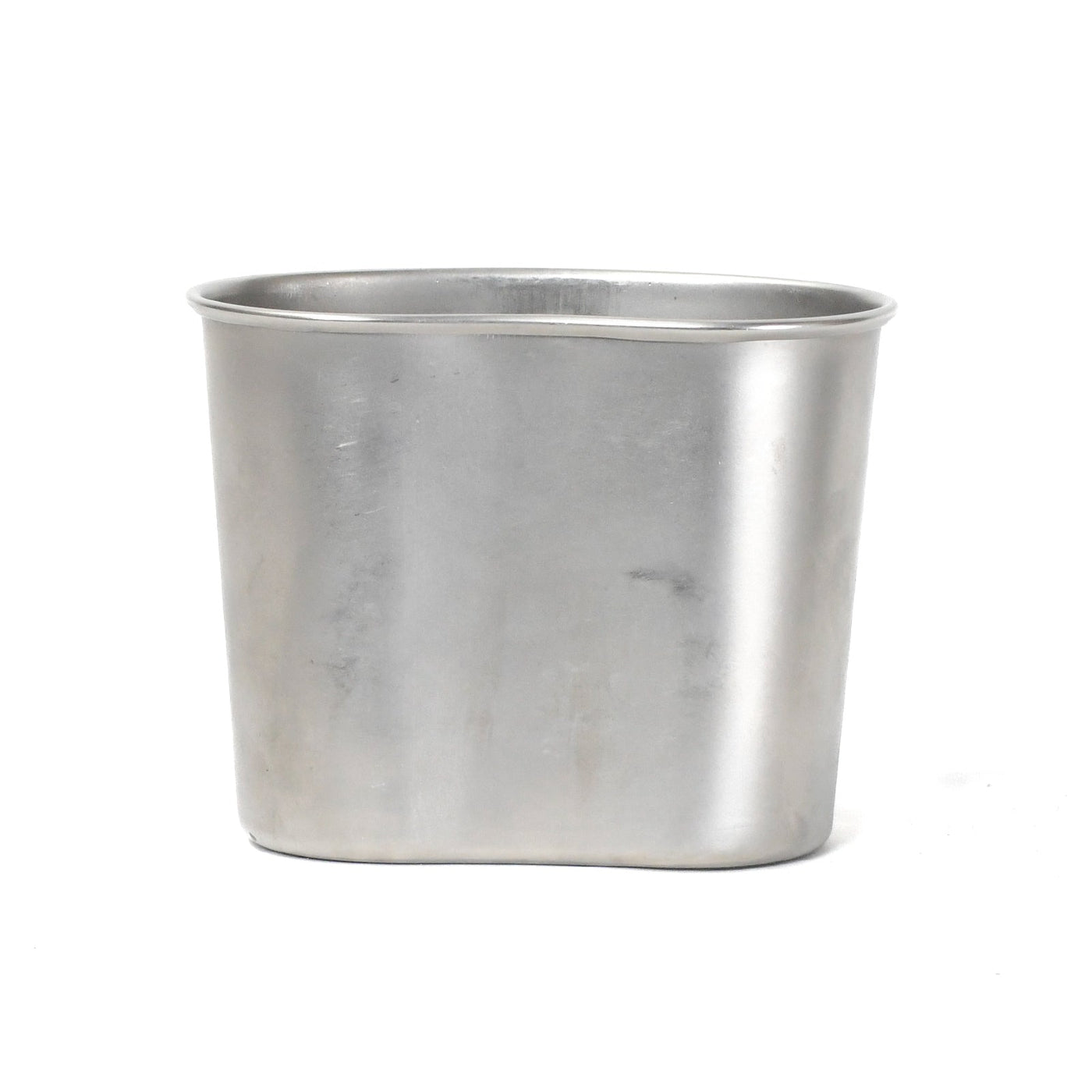 Original Dutch army canteen cup mug mess stainless steel pot bushcraft