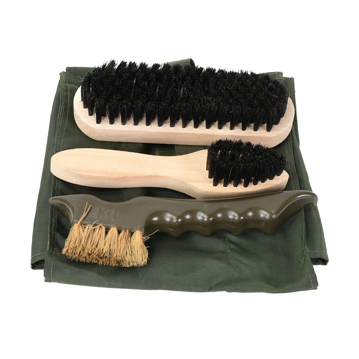 Dutch Army Shoe Polish Kit Boot Brush Shoe Polish Brush — Goarmy