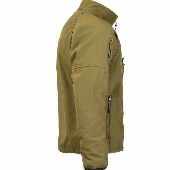 Dutch Army Olive Softshell Jacket - Goarmy
