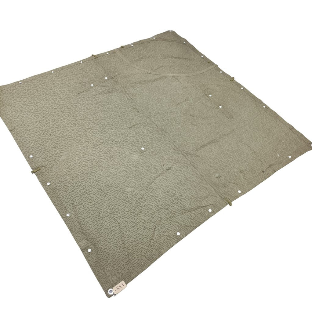 East German NVA Strichtarn Shelter Half poncho — Goarmy