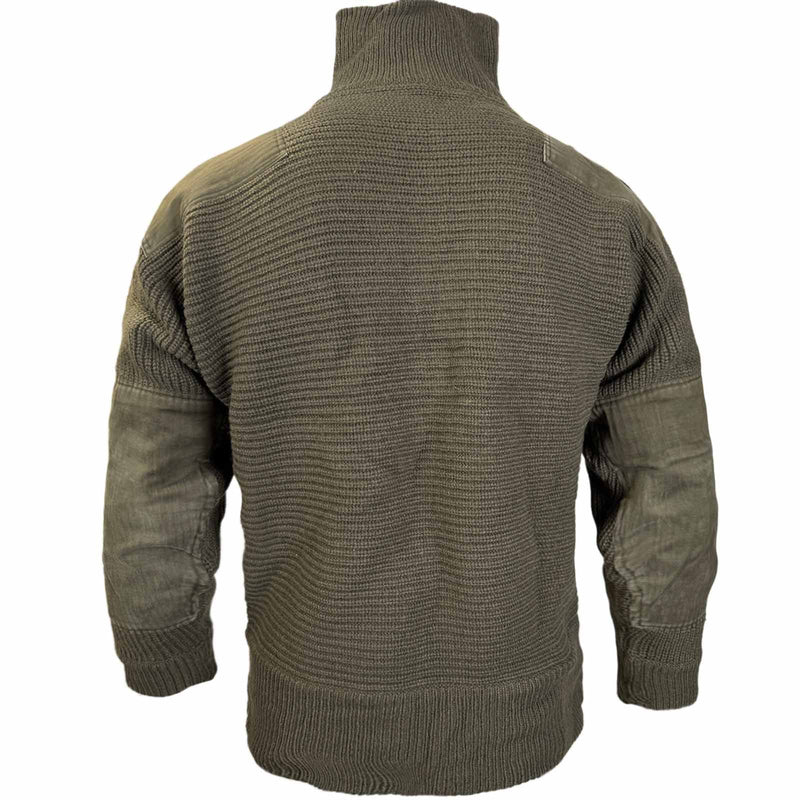 Genuine Austrian Army Olive Wool Alpine Sweater - Goarmy