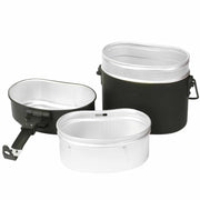 German Army 3 Piece Aluminium Mess Kit - Goarmy