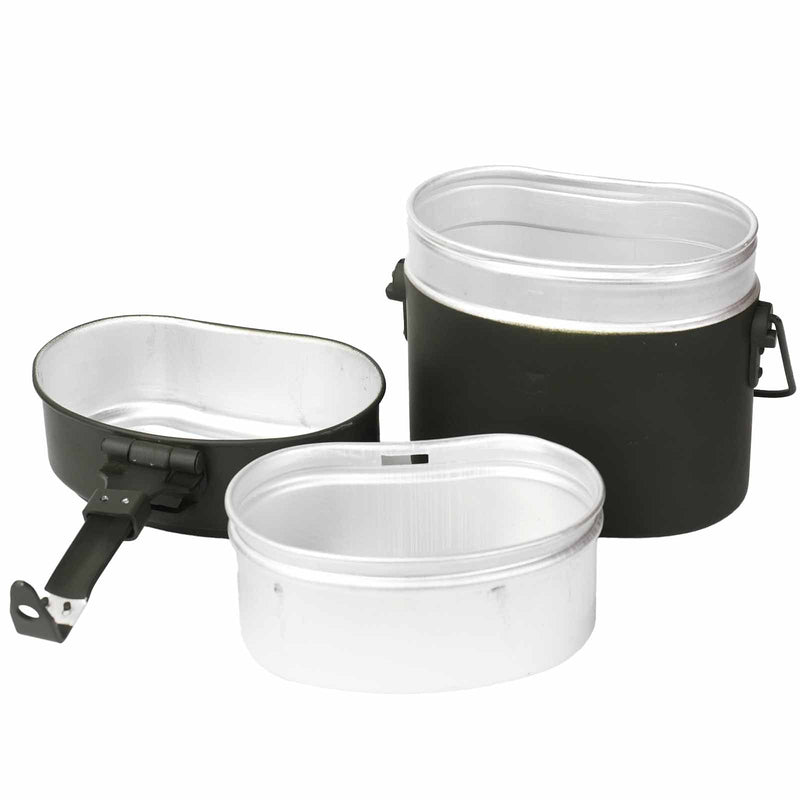 German Army 3 Piece Aluminium Mess Kit - Goarmy