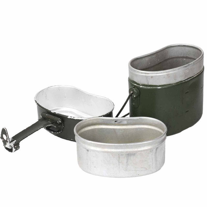 German Army 3 Piece Aluminium Mess Kit - Goarmy