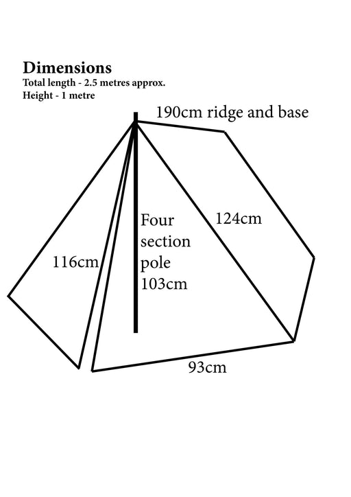 German Army Flecktarn Camo Pup Tent - Goarmy