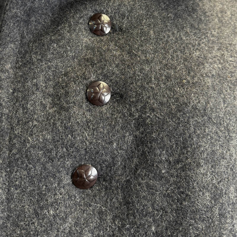 Grey Wool Bulgarian Greatcoat - Goarmy