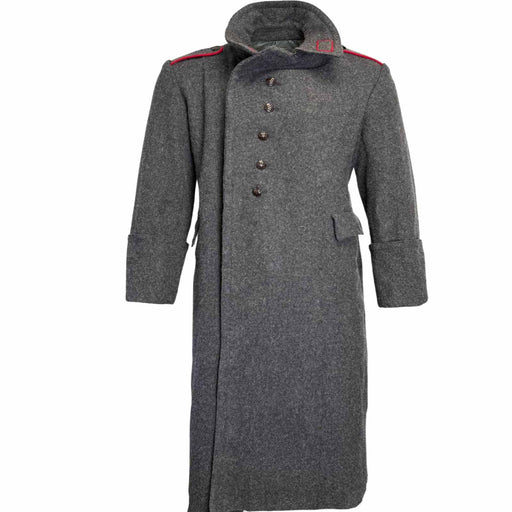 Grey Wool Bulgarian Greatcoat - Goarmy