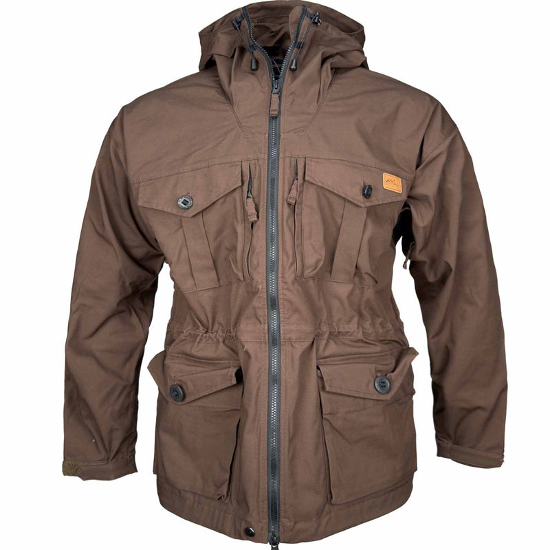 The Helikon-Tex® SAS Smock is a purpose-built jacket that merges military heritage with contemporary outdoor functionality.