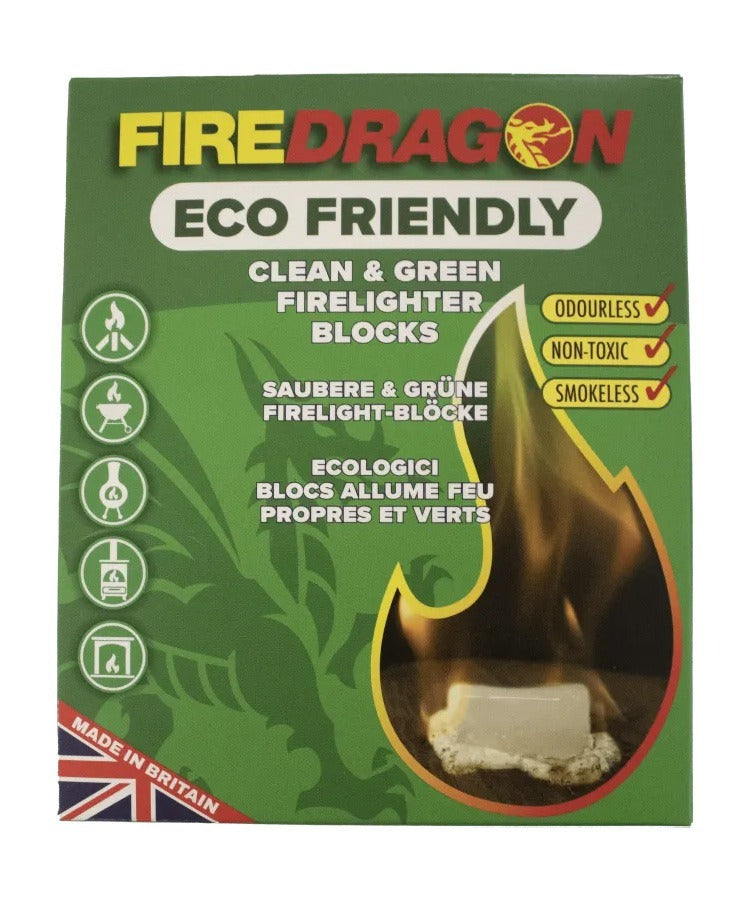Firedragon Solid (27g) Biofuel and firelighter | Pack of 6