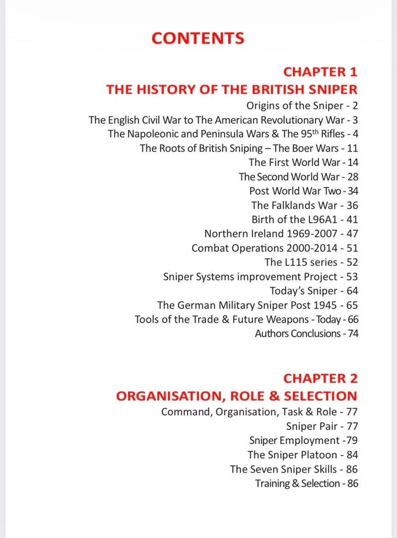 Sniper Pocket Book (5th Edition 2026)