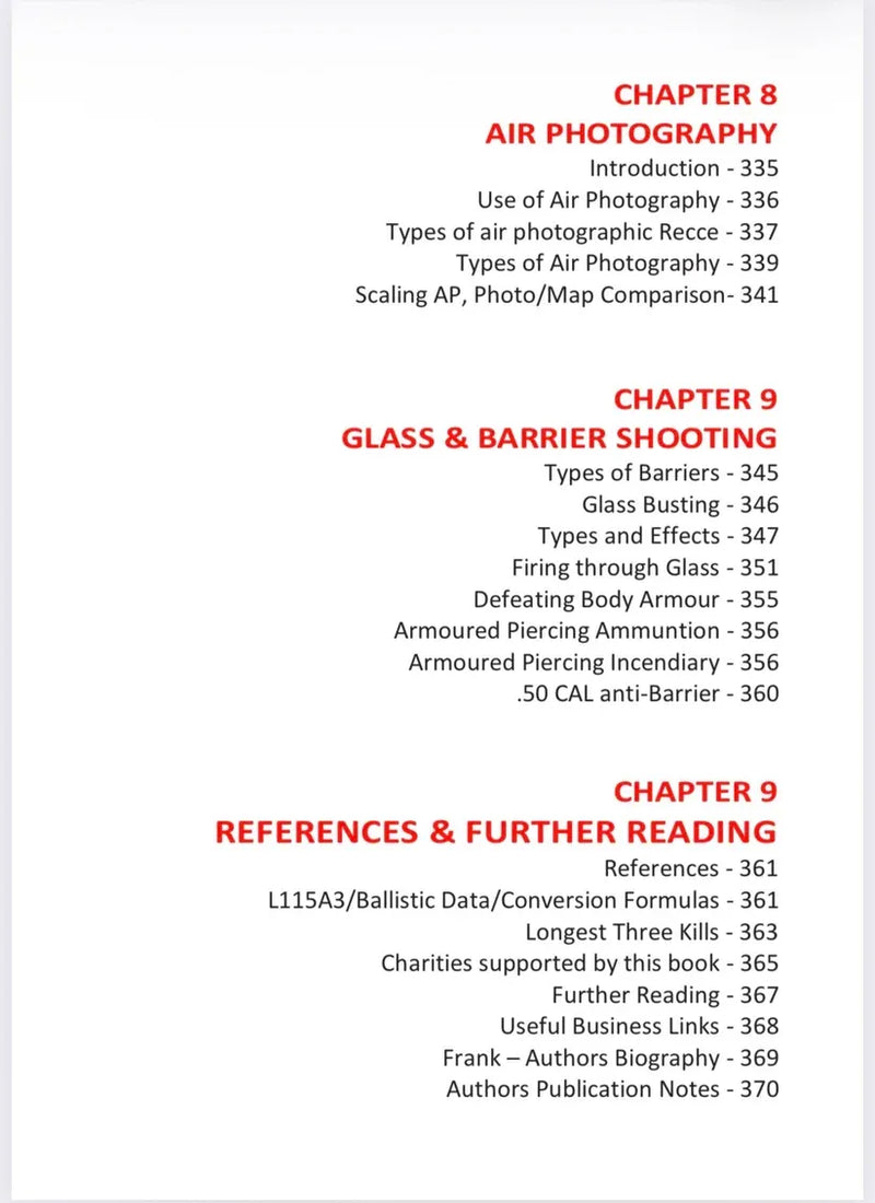 Sniper Pocket Book (5th Edition 2026)