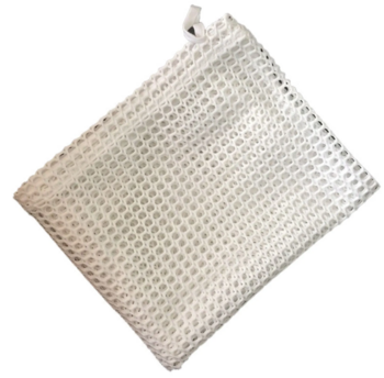 Wash Bag / Net Laundry Bag White Mesh