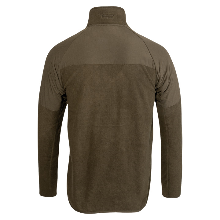 Jack Pyke Bleasdale Half Zip Fleece Top Dark Olive