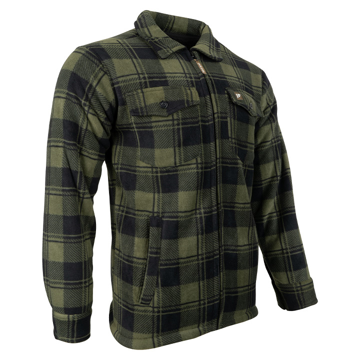 Jack Pyke Tundra Checked Fleece Shirt
