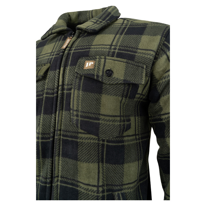 Jack Pyke Tundra Checked Fleece Shirt