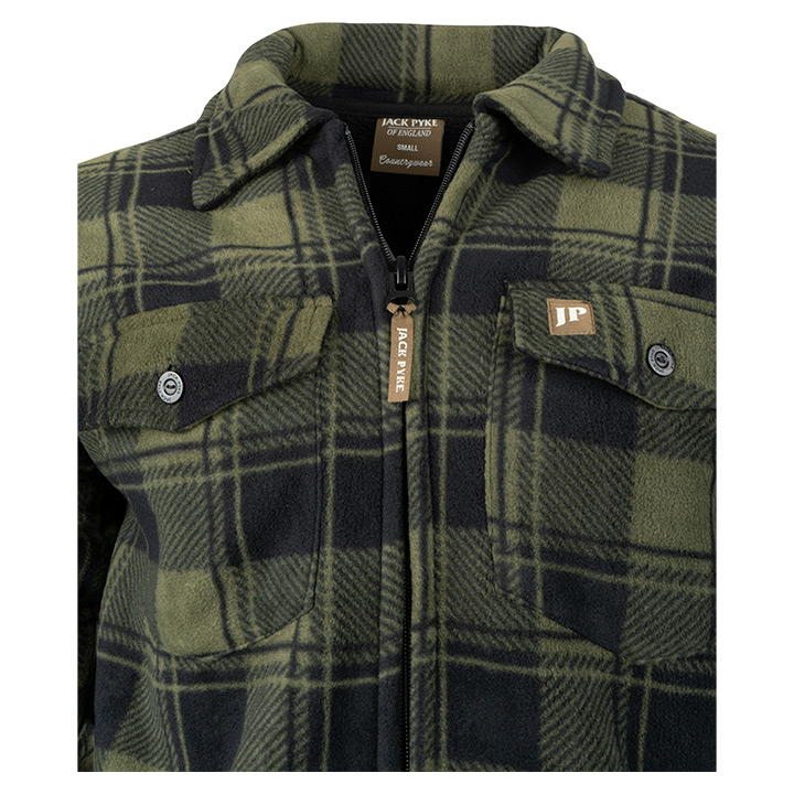 Jack Pyke Tundra Checked Fleece Shirt