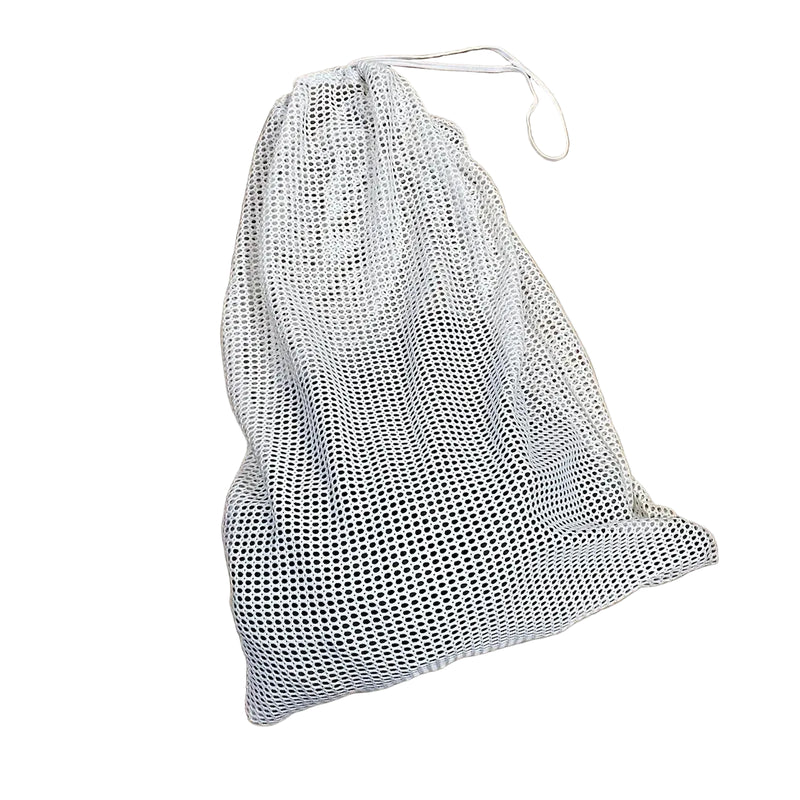 Wash Bag / Net Laundry Bag White Mesh