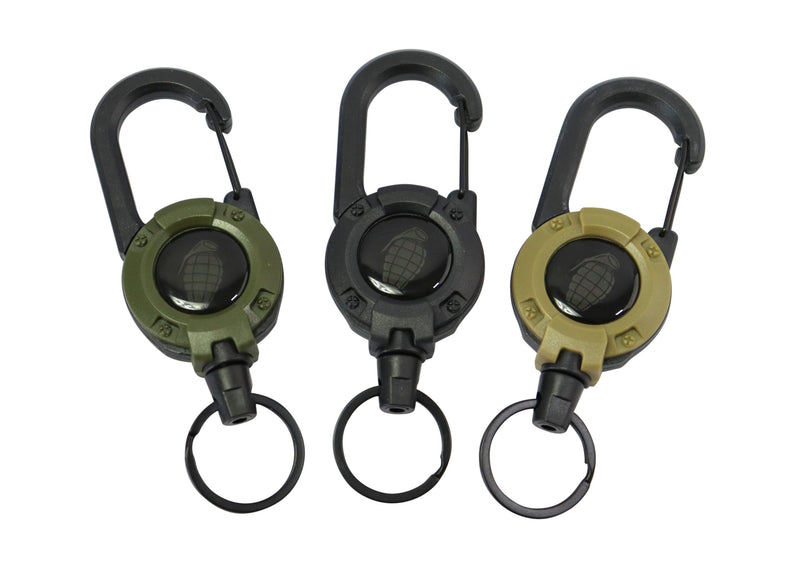 Kombat Heavy Duty Retractable Carabiner