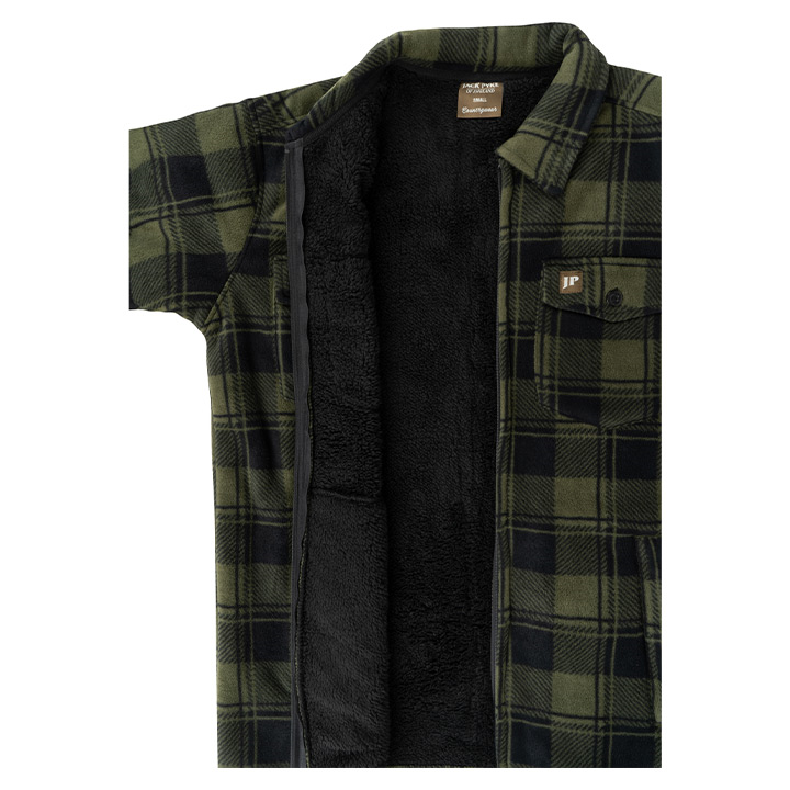 Jack Pyke Tundra Checked Fleece Shirt