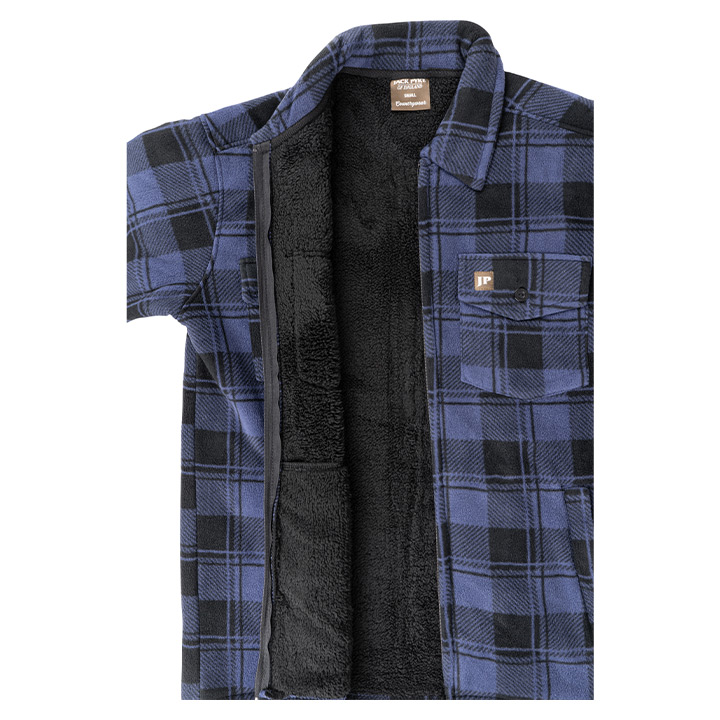 Jack Pyke Tundra Checked Fleece Shirt