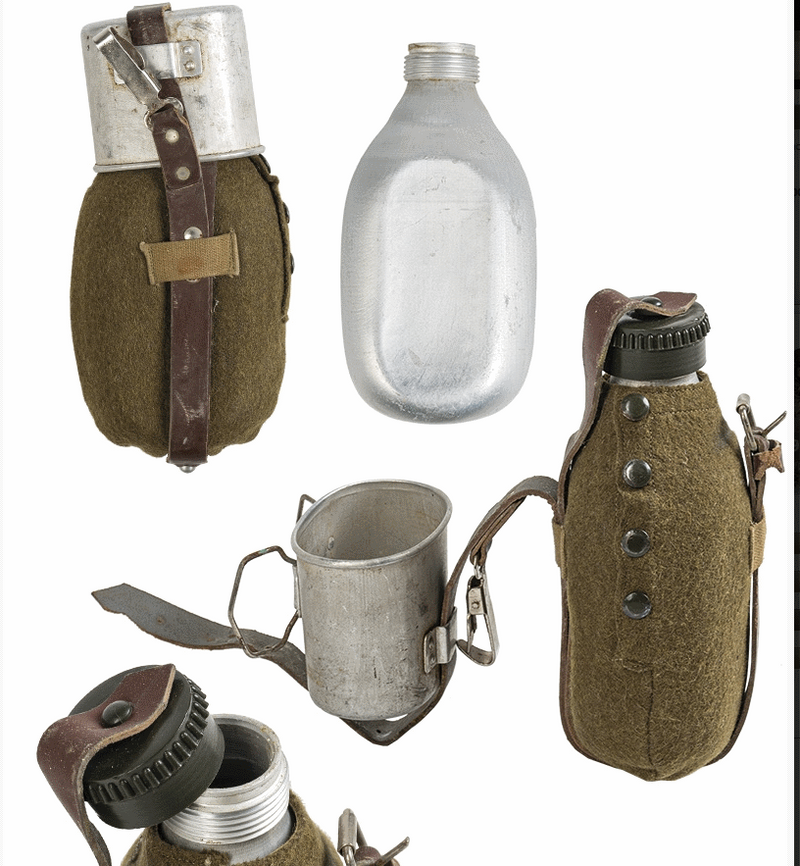 Romanian Canteen With Aluminium Cup