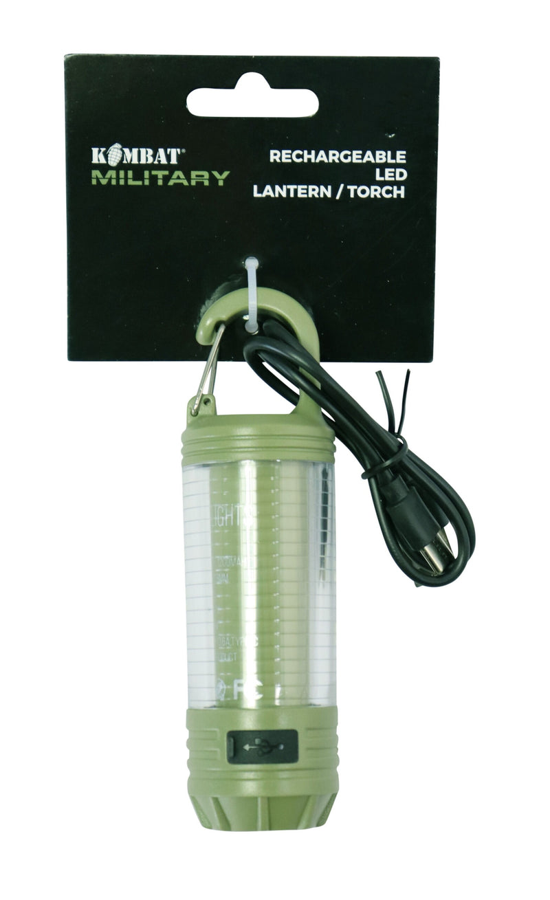 Kombat Rechargable LED Lantern / Torch