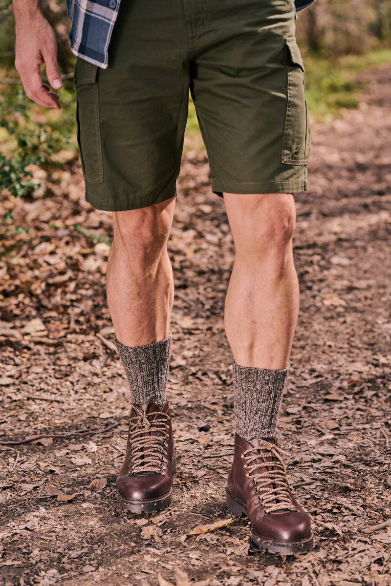 Chunk Knit Merino Wool Boot Socks