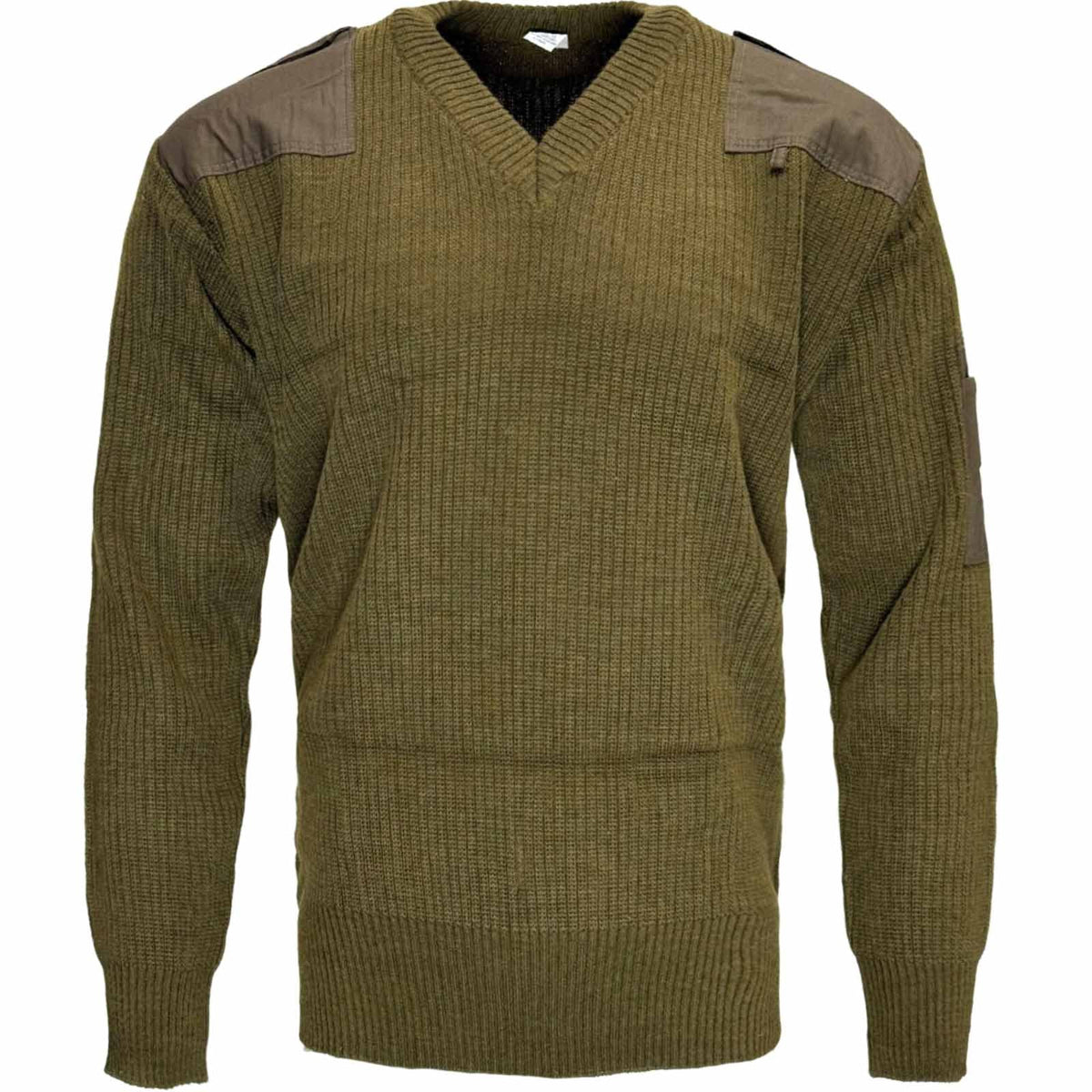 Italian Army V-Neck Wool Jumper — Goarmy
