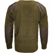 Italian Army V - Neck Wool Jumper - Goarmy