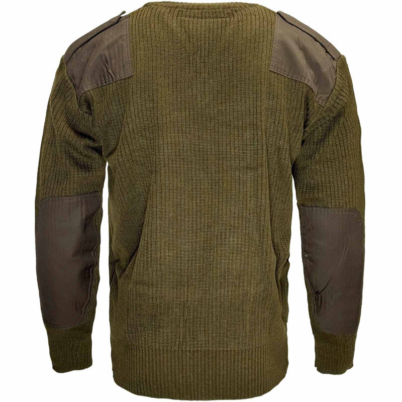 Italian Army V - Neck Wool Jumper - Goarmy