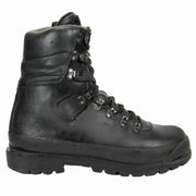 Meindl Black Mountain Leather Combat Boots
