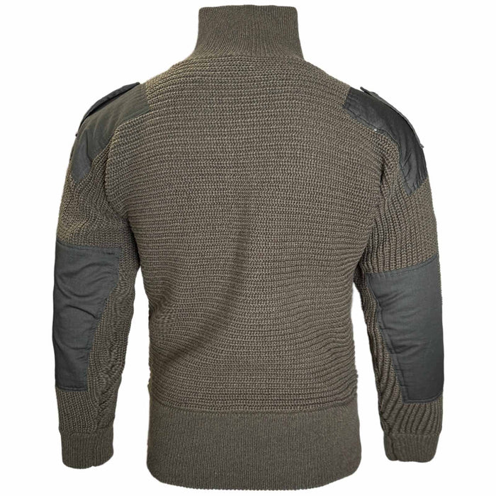 Mil - Tec Austrian Olive Wool Alpine Sweater - Goarmy