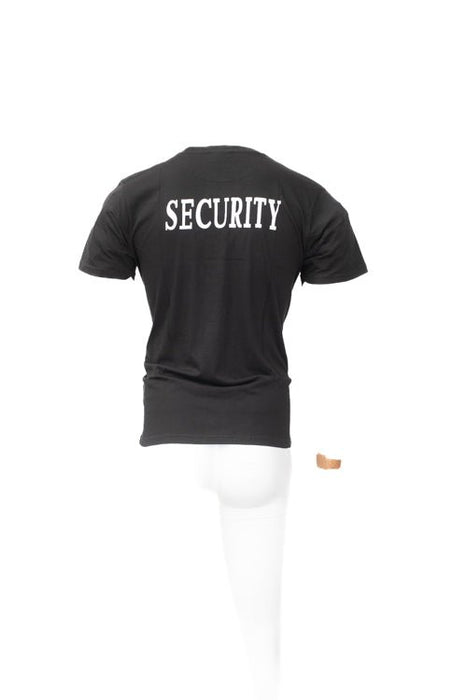 Mil-Tec Black Security T-Shirt - Goarmy