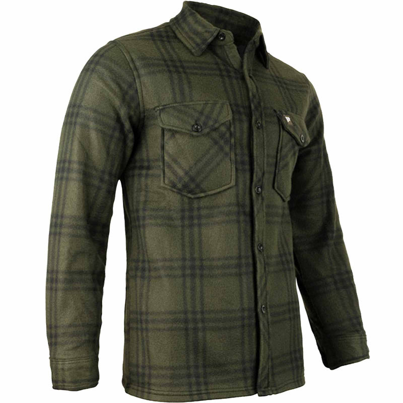 Jack Pyke Polar Fleece Checked Shirt