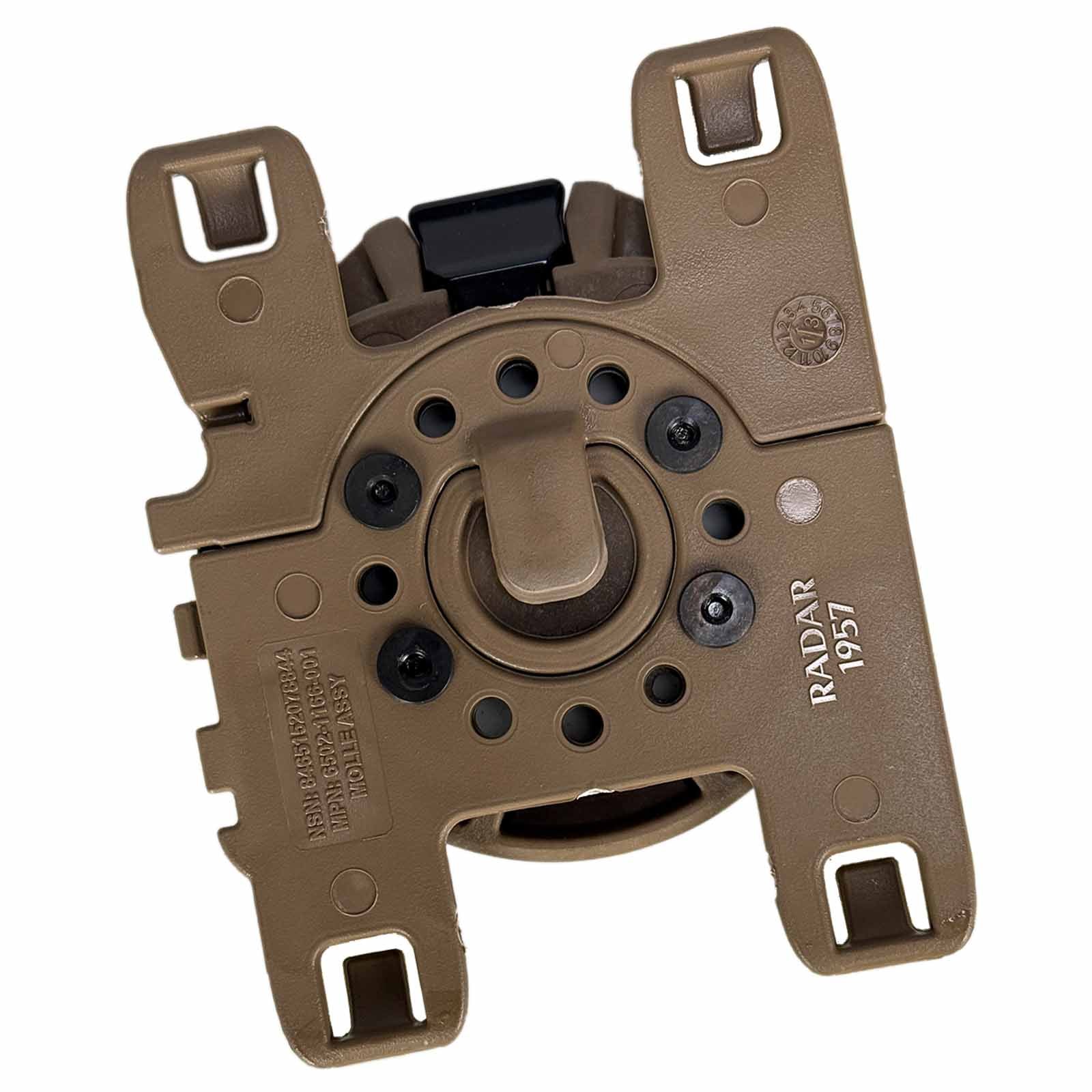 Molle Connection Radar 1957 MOLLE Adaptor Rotating Disc Connector — Goarmy