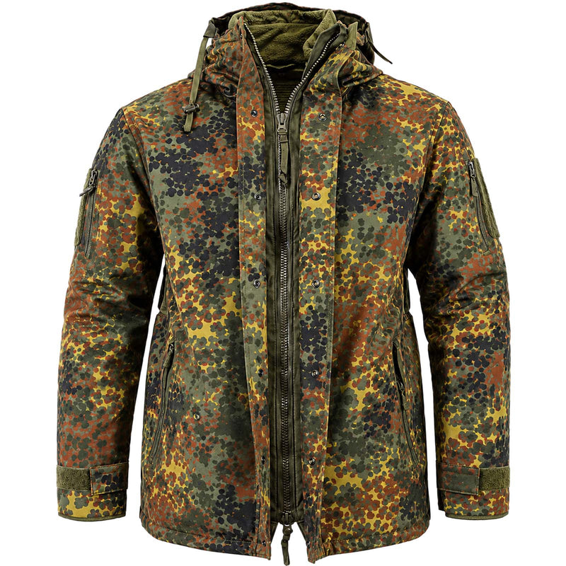 Ranger Gen 2 Military Cold Weather Winter Jacket - Flecktarn
