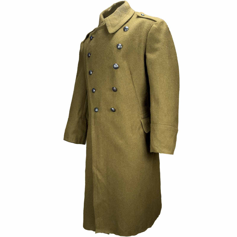 Romanian Army Vintage Wool Greatcoat
