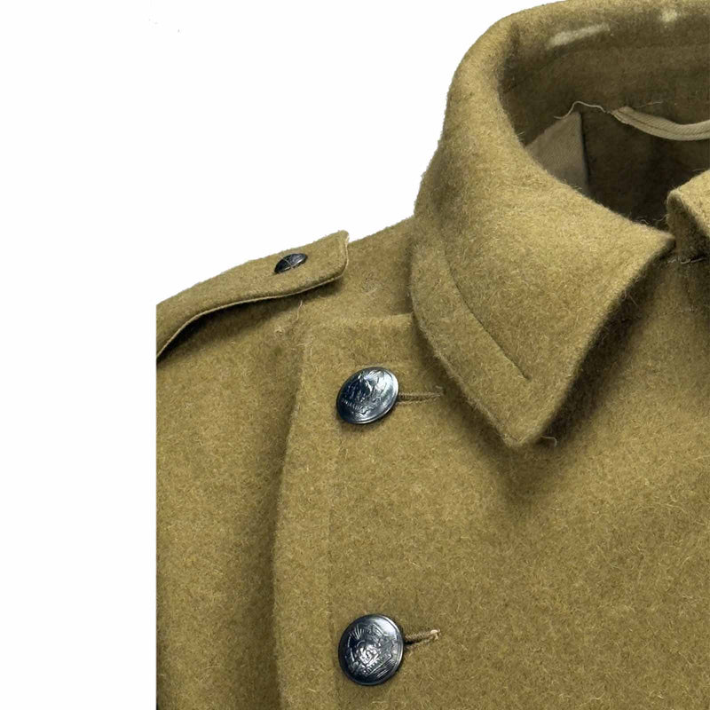 Romanian Army Vintage Wool Greatcoat