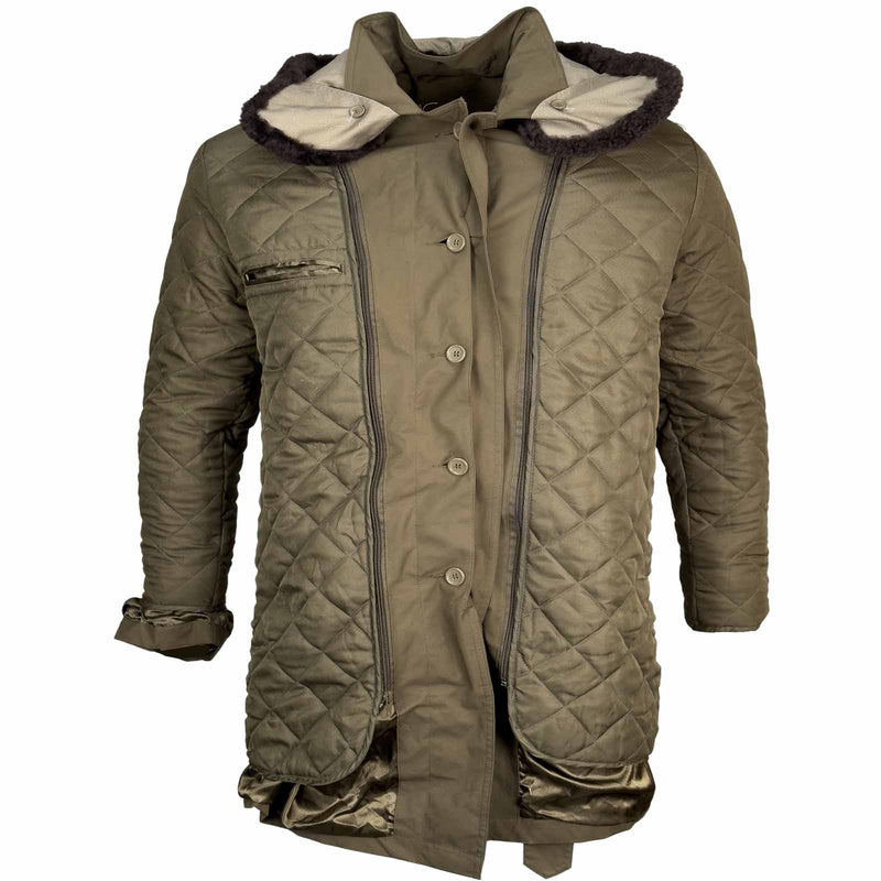 Romanain Army Fur Collar Parka