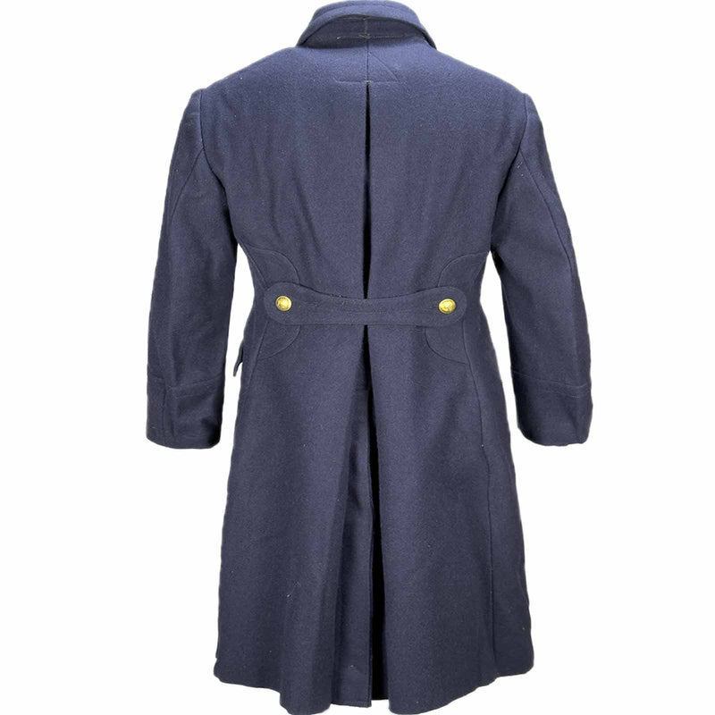 Romanian Navy Vintage Wool Greatcoat