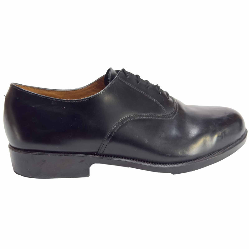 Royal Navy Black Oxford Parade Shoes (No Toe Cap)