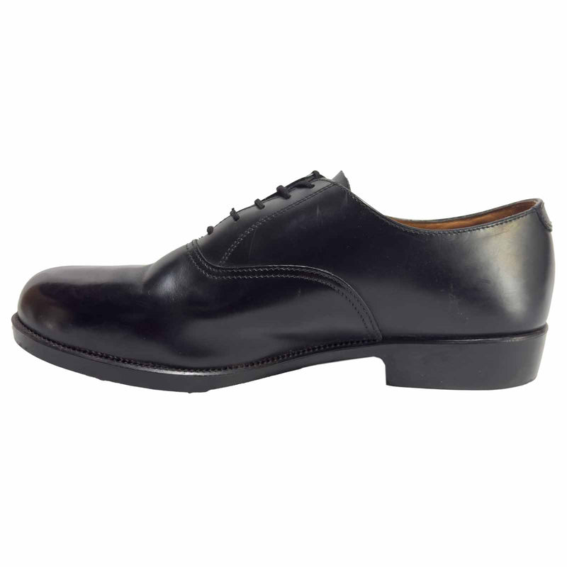 Royal Navy Black Oxford Parade Shoes (No Toe Cap)
