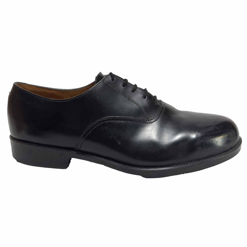 Royal Navy Black Oxford Parade Shoes (No Toe Cap)
