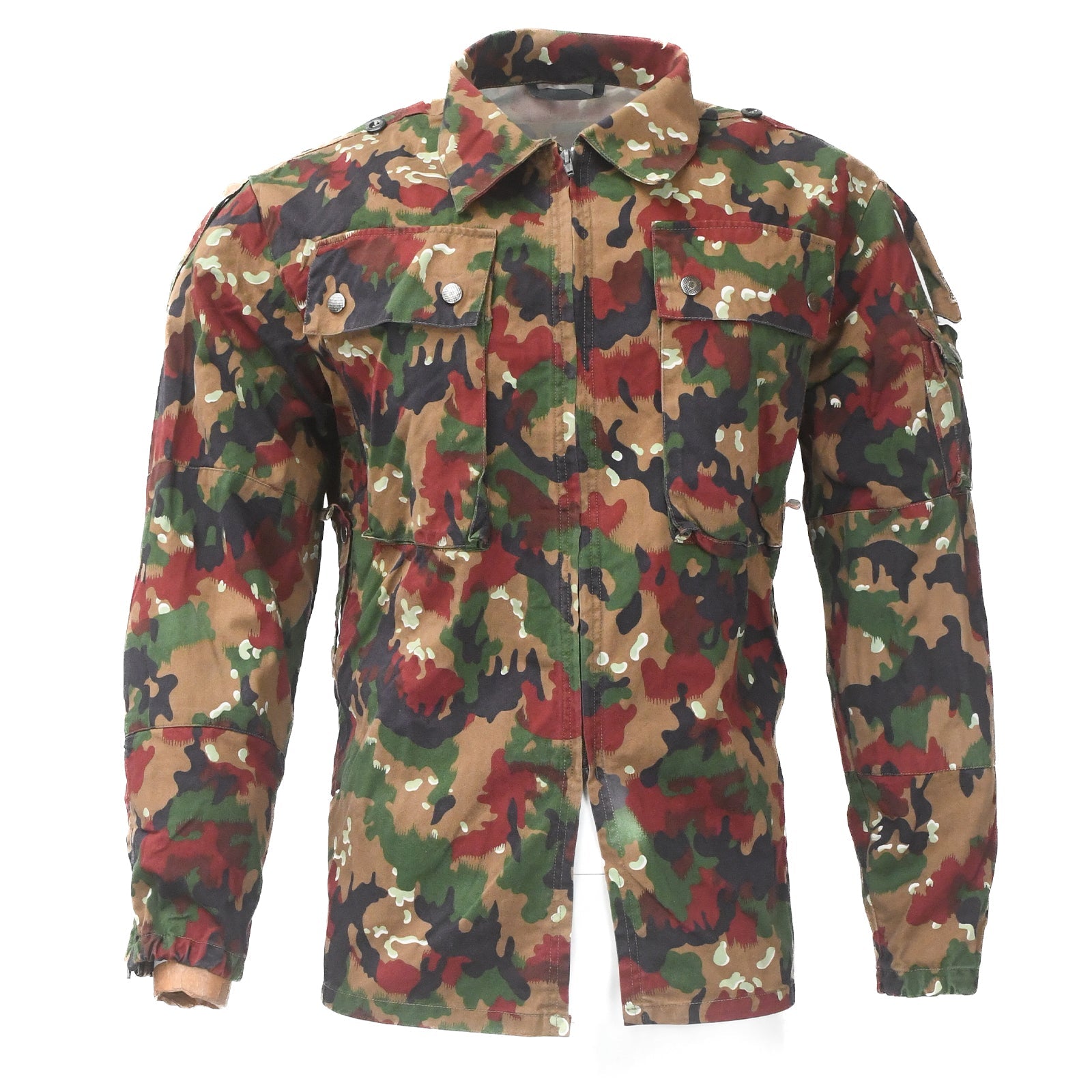 ジャケット・アウター Over dyed Swiss army M60 Alpen camo Swiss Army M83 Alpenflage Jacket | Camo Field Jacket — Goarmy