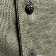 Vintage Bulgarian Army Olive Field Shirt - Goarmy