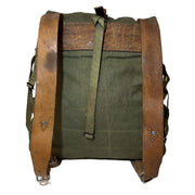 Vintage Romanian Army canvas rucksack - Goarmy