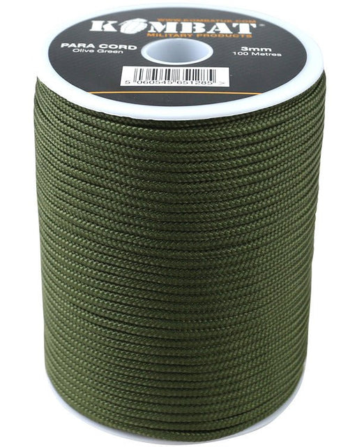 3mm - 100m Olive Paracord - Goarmy