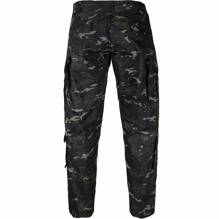 ACU Military Style Combat Trousers Black BTP - Goarmy