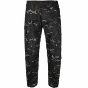 ACU Military Style Combat Trousers Black BTP - Goarmy